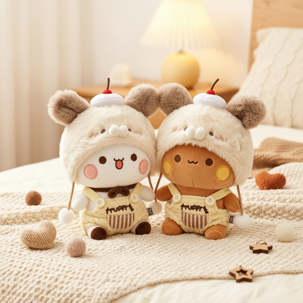 BUBU & DUDU 床上情境圖